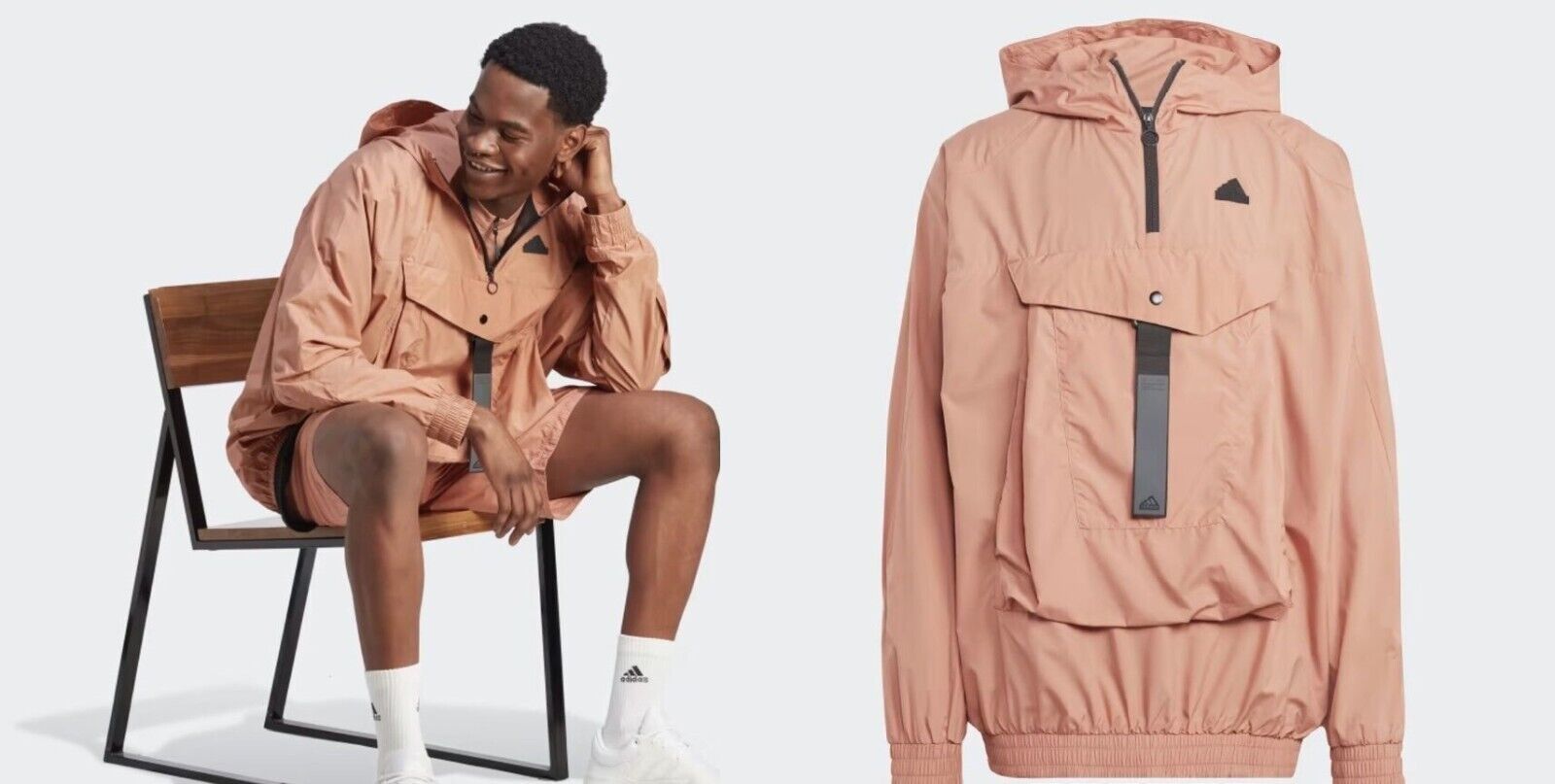 Adidas originals premiere chevron lightweight windbreaker sale