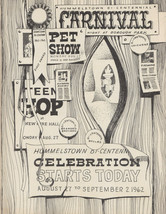 Hummelstown, PA Bi-Centennial Celebration (Dauphin County, 1962) - £11.99 GBP