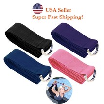 DH Yoga Strap with D-Ring for Stretching 6 FT Gym Fitness Exercise Worko... - $7.91+