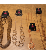 Paparazzi Gold and Copper Necklace Sets - $19.03 CAD