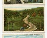 3 National Highway Postcards Maryland Martine Mountain Bridge Conococheague - $20.76