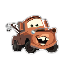 Cars Cartoon Mater Sticker Vinyl Decal Waterproof Laptop Car Phone - $4.50 - $18.00