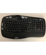 Logitech Ergonomic Wave Wireless Y-RCP140 820-000396 Keyboard ONLY (No R... - €15,99 EUR