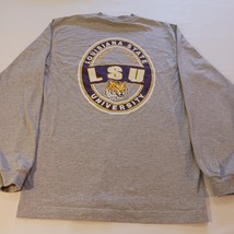 JanSport LSU Louisiana State University Tigers Men&#39;s Gray Shirt Long Sle... - €10,66 EUR
