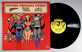 Superheroes - Christmas (1977) Vinyl LP • Batman, Superman, Wonder Woman, DC - $80.61