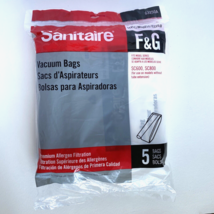 Genuine Eureka Sanitaire F&amp;G Vacuum Bag 63250A Allergen Filtration 5 bags - £10.31 GBP