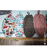 Handmade Fabric  Grocery Bag Holder&#39;s - $5.00