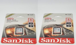 2 x SanDisk 8GB Class 10 Ultra SDHC Card  - £23.73 GBP
