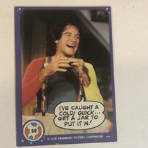 Vintage Mork And Mindy Trading Card #59 1978 Robin Williams - £1.55 GBP
