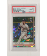 2019 Topps Chrome Kyle Tucker Sapphire Edizione PSA 10 Gemma come Nuovo #60 - €269,85 EUR