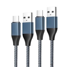2 Pack 10Ft Usb-Type C Charging Cable For Samsung Galaxy Tab S8 S7 S6/Lite, S4 S - £17.25 GBP
