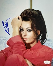 Sophia Loren Autographed Signed 8x10 Photo Beautiful Jsa Certified Authentic - £85.99 GBP