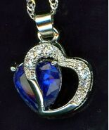 Collana A Pendente A Forma Di Cuore Infinito Con Pietra Nascita Gioielli... - $32.60