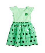 Girls 4-12 Jumping Beans® Shamrock Tutu Dress, Girl&#39;s, Size: 8, Green Se... - $240.11 MXN