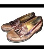 Dockers tassel men&#39;s leather brown loafers size 9.5 - $22.92 CAD