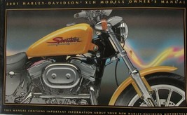 2001 Harley Davidson Sportster XLH Owners Operators Owner&#39;s Manual - £53.93 GBP
