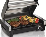 Electric Indoor Grill Viewing Window Nonstick Stainless Steel 450F, 118 ... - £100.84 GBP