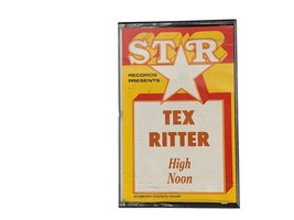 Tex Ritter High Noon Cassette Tape Tested Working - £9.34 GBP