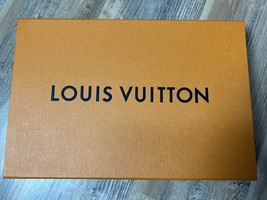 Louis Vuitton Orange Box 12&quot;x8&quot;x2&quot; Empty Box - $663.41 MXN