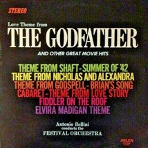 Antonio BELLINI-LOVE Theme From Godfather &amp; Other Great Movie Hits 33 Vinyl Lp - £7.78 GBP