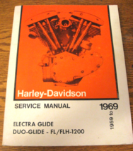 1959 1960 1961 - 1969 Harley-Davidson FL Electra Duo Glide SERVICE MANUA... - £82.83 GBP