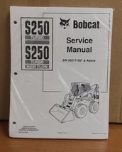 Bobcat S250 Skid Steer Loader Service Manual Shop Repair Book 1 Part # 6... - £43.43 GBP
