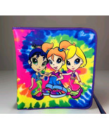 Vintage 1990s Lisa Frank Tie Dye  Zipper Binder Notebook - $148.50