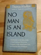No Man Is An Island Thomas Merton  Paperback Trappist Monk 1st Dell Print 1957 - £3.14 GBP