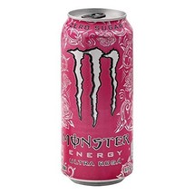 Monster Energy Ultra Zero Sugar Energy Drinks 16 ounce cans Ultra Rosa, 12 Cans - £35.39 GBP
