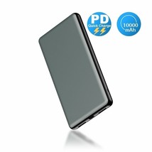 PD Portable External Charger Giant,10000mAh USB Type C Mobile Power - £17.38 GBP