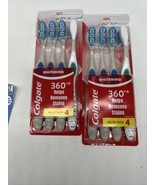 (2) Colgate 360 Optic White Whitening Toothbrush Adult Soft Toothbrush 4pk - $41.14 CAD