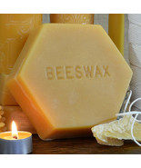 Grade B PURE BEESWAX 100% ALL NATURAL BEE WAX FROM OREGON BEES - £2.38 GBP+