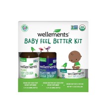 Wellements Organic Baby Feel Better Kit | Organic Baby Cough Syrup, Organic - $34.05 CAD