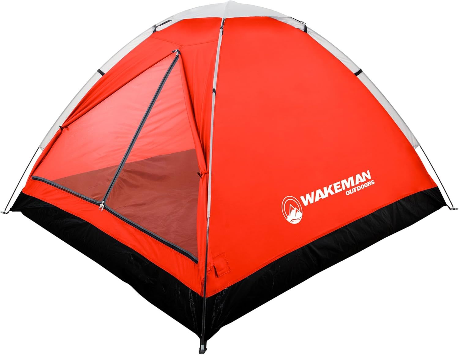 2 Person Camping Tent With Rain Fly And Carrying Bag - Water-Resistant O... - $34.98