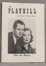 Vintage Playbill Cloches Sont Sonnerie Shubert Théâtre Août 26 1957 Drt - $28.75