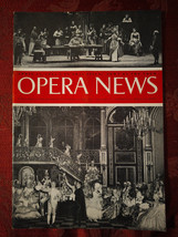 OPERA NEWS Magazine April 11 1955 METORPOLITAN OPERA on TOUR - £11.24 GBP