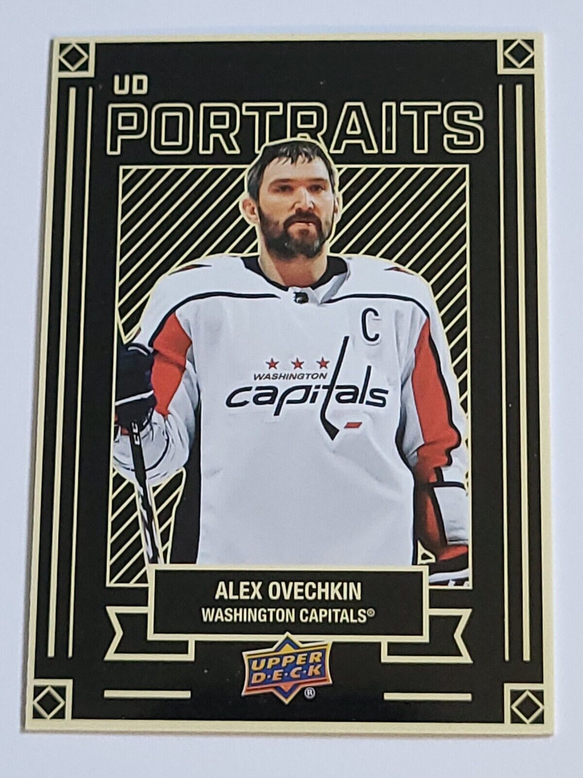 Primary image for 2022 - 2023 ALEX OVECHKIN UPPER DECK PORTRAITS P-23 UD SERIES 1 NHL HOCKEY CARD