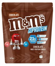M&amp;M&#39;s Protein Powder Chocolate 21g protein per servings FREE SHIPPING - £46.82 GBP