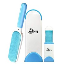 ADORQ Pet Hair Remover Brush | Ergonomic Easy to Use Double Sided Pet Gr... - £15.94 GBP