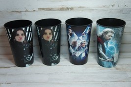 Lot 4x Theater Promo 7.5&quot; Cups SW Rogue One X-Men Future Past Thor Dark World - £13.68 GBP