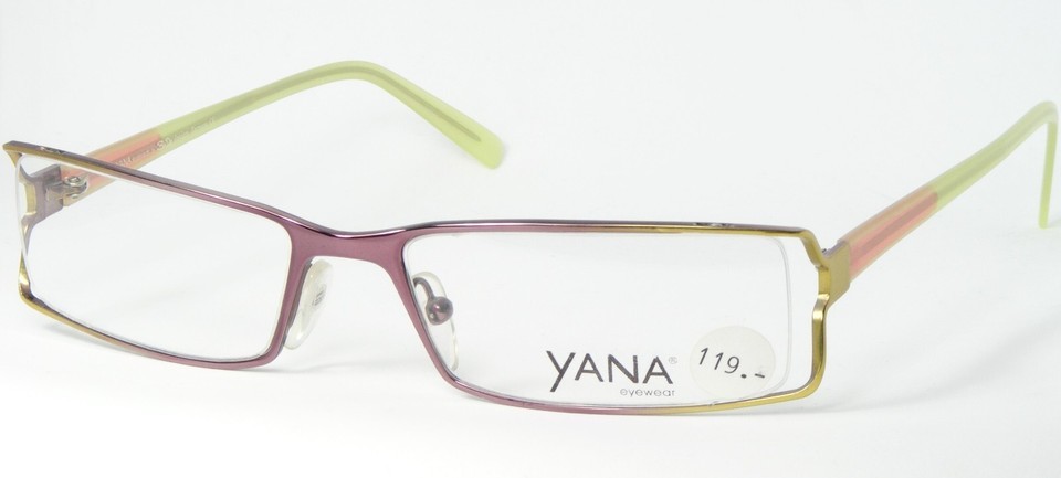 Yana Por Bode Diseño 2009 75 Ciruela Gradiente Lima Gafas 54-17-135mm - $58.65