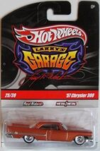 Hot Wheels Larry's Garage Orange '57 Chrysler 300 1:64 Scale w/Real Ride... - $27.77