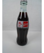 Vintage 1992 Olympics Barcelona Coca Cola Classic Bottle 8 fl oz Full - $5.90