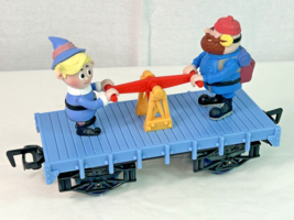 Rudolph The Island of Misfit Toys Red Nose Express Yukon &amp; Hermey Train Car Cart - £7.79 GBP