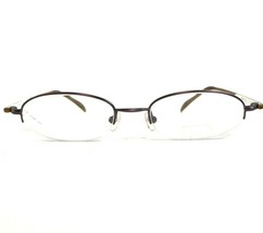 BCPC BP-179 col.42 Eyeglasses Frames Purple White Orange Round Oval Half Rim 132 - £61.17 GBP