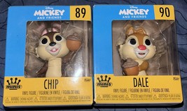 Funko Minis - Disney Mickey and Friends #89 Chip &amp; #90 Dale Sealed - £14.69 GBP