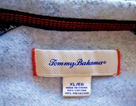 Tommy Bahama Sweatshirt Men's Size X-Large Gray Fleece Long Sleeves Sportswear - £20.78 GBP