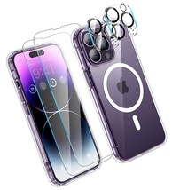 [5 in 1] Magnetic Case for iPhone 14 Pro 5G 6.1 Inch [2 - £50.04 GBP