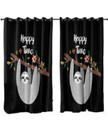 Happy Time Cute Sloth Curtain - $1,085.34 MXN+