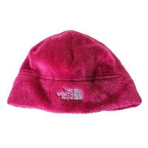 Girls North Face Pink Fluffy Beanie Fleece - £12.75 GBP